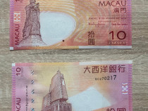Bancnote Macau, China, Turkmenistan, Yemen