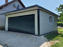 Garaje auto pe structură metalică