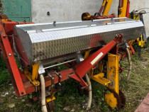 Prasitoare Gaspardo cu rezervor de inox si palnie