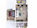 De vanzare apartament 2 camere studio / decomandat