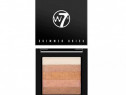 Bronzer pentru fata iluminator, W7, Shimmer Brick, 7.5 g